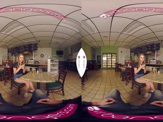 VRBangers.com-Hot Teen Waitress Jill has a Special dish for your phallus VR