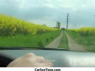 車 x 定格の 映画 ティーン hitchhiker ハードコア 砲撃 20